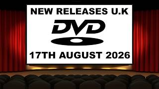 NEW DVD Releases [17TH AUGUST 2026 | U.K | Links Included] #PHYSICALMEDIA