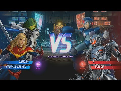 GAMORA - CAPTAIN MARVEL - MEGAMAN X - ULTRON - MARVEL VS CAPCOM INFINITE FULL MATCHES