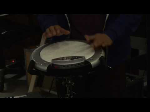 Korg Wavedrum test with Jean-Louis Huhta at JAM Stockholm