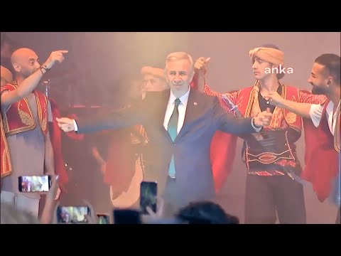 Mansur Yavaş yoğun istek üzerine Tan Taşçı ile "Hüdayda" oynadı