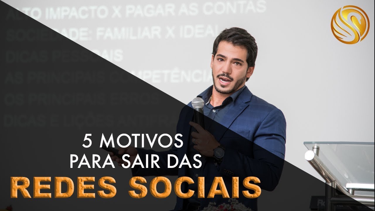 5 motivos urgentes para você sair das suas redes sociais