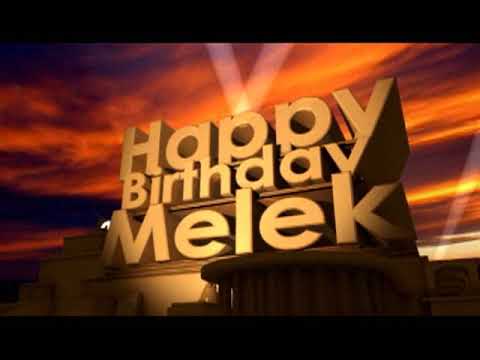 Happy Birthday Melek