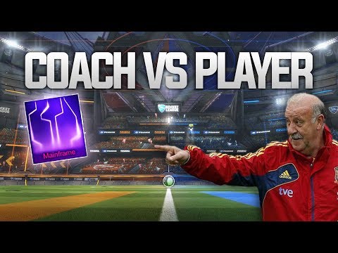 JUGADORES vs COACH X6TENCE 👽 - Rocket League Competitivo
