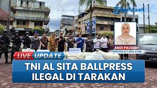 TNI AL Gagalkan Penyelundupan Barang Ilegal dari Malaysia di Tarakan, 11 Paket Ballpress Diamankan