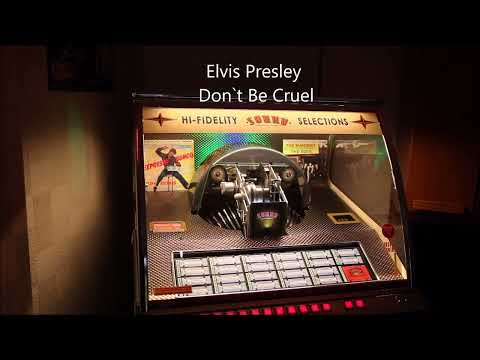 Elvis Presley Don`t Be Cruel played on the Rocket Juke Box