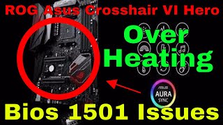 New BIOS 1501 ROG Asus Crosshair VI Hero AM4 (Over
