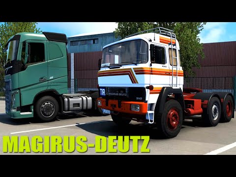 Magirus Deutz TransEuropa MegaPack ETs 2 Truck Mod 4K