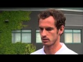 Andy Murray interviews for the job of Wimbledon Champion