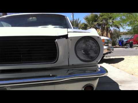 1966 Mustang Coupe - Day 40 - Alignment of the front body panels