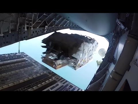 Special Operations Boat Airdrop From C-17: Low Velocity Airdrop Delivery System (LVADS)