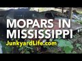 Mopars in Mississippi Junkyard Cuda Ch