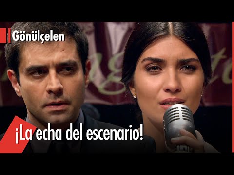 Murat throws Hasret off the stage in the middle of everyone - Becoming a Lady | Gonulcelen