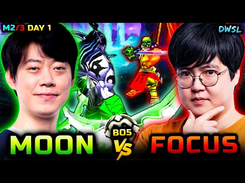 Can FoCuS Stop the Run? 🌙 Moon vs FoCuS (Match 2/3) (Bo5) 🐬 DWSL Playoffs Day 1