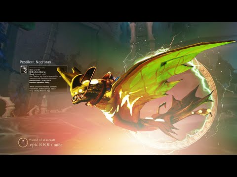 Pestilent Necroray Mount Drops from Oozing Necroray Egg