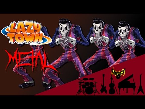 We Are Number One, but it's an Intense Symphonic Metal Cover.