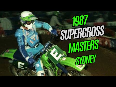 Relive the 1987 Supercross Masters in Sydney – Classic 80s Motocross Racing!