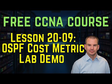 Free CCNA 200-301 Course 17-09: Equal Cost Multi Path Lab Demo
