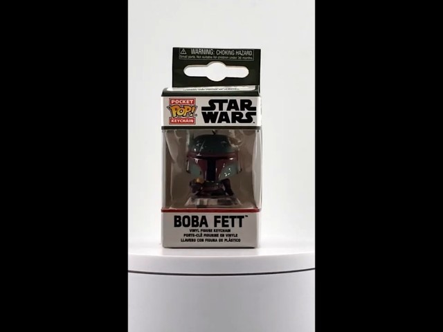 Vídeo relacionado con Funko Pop! Keychain: Star Wars - Book of Boba Fett - Minifigura de Vinilo Coleccionable Llavero Original - Relleno de Calcetines - Idea de Regalo- Mercancia Oficial - Movies Fans - Minifigura