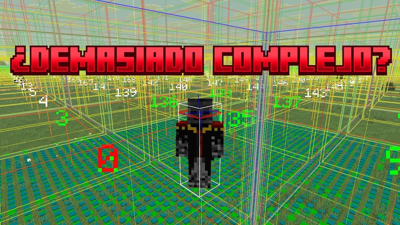 El menú de Minecraft es verdaderamente complejo