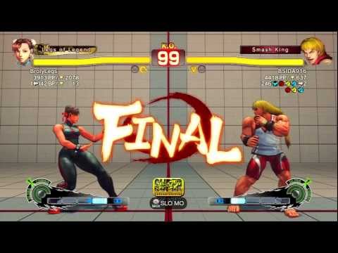 SSF4 AE 2012 - BrolyLegs (Chun Li) vs BSIDA916 (Ken)