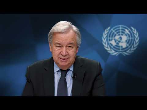 Nieuwjaarsboodschap 2022 van VN-Secretaris-Generaal António Guterres