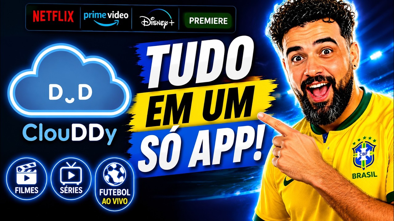📺 CLOUDDY IPTV: O MELHOR APLICATIVO EM 2026