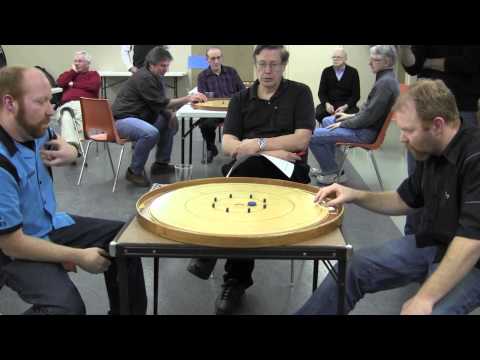 2013 Hamilton Crokinole Tournament Finals - Beierling v Beierling 3/3