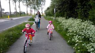 preview picture of video 'Fietstochtje naar Benthuizen'