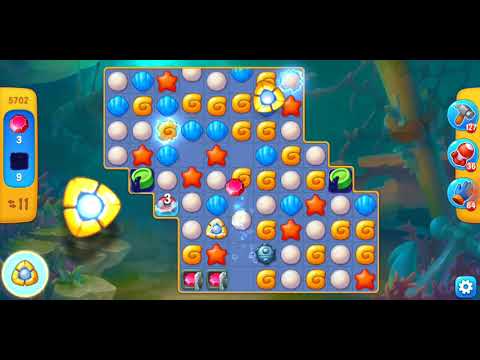 Fishdom. 5702 level no boosters and diamonds