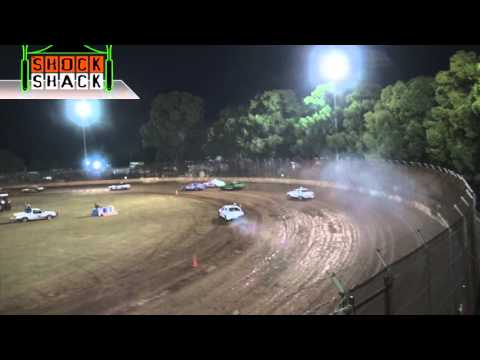 Production Sedans - A Main - QLD Title - Kingaroy Speedway - 22.02.14