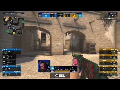 AX1LE INSANE JUMPSHOT ON MIRAGE VS GAMERLEGION AT IEM RIO MAJOR 2022 #ax1le #iemrio #cloud9vsgl