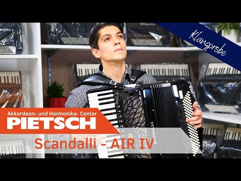 Akkordeon - Scandalli Air IV - Balkan Klangprobe