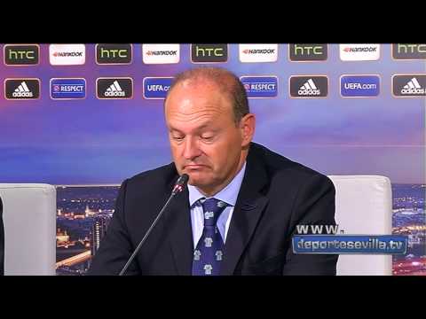 Rueda de prensa de Mel tras el Betis - Olympique