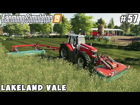 Second fertilization fields, harvesting  hay | Lakeland Vale | Farming simulator 19 | Timelapse #57
