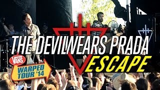 The Devil Wears Prada - &quot;Escape&quot; LIVE! Vans Warped Tour 2014 (Sacramento, CA)