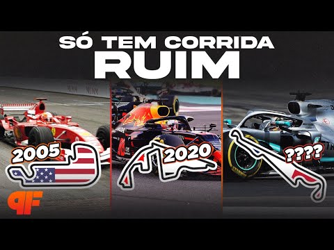 AS PIORES CORRIDAS DO SÉCULO NA FÓRMULA 1 - Primeira Fila