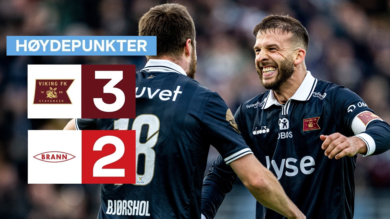 Viking FK vs SK Brann Highlights