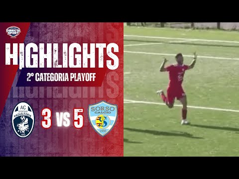 Calcio 2° Categoria Playoff Ritorno - Sporting Paduledda-Sorso 1930 3-5 dcr (Highlights)