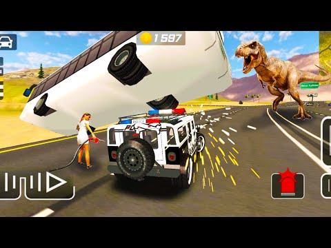 Mad Police Hummer Around The City - Police Car Chase #27 - Best Gameplay (Android iOS)