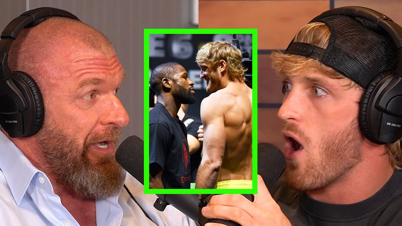 LOGAN PAUL EXPLAINS FIGHTING FLOYD MAYWEATHER VS WWE WRESTLING