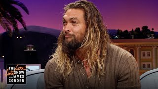 The Late Late Show w/ James Corden - Jason Momoa & Lisa Bonet: Love at First Sight (10.11.17)