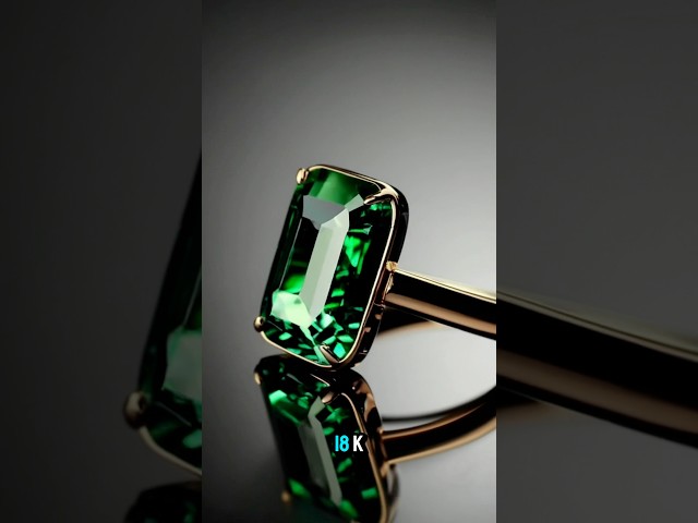 Vídeo relacionado con Galaxy Gold Collar de Oro Macizo de 14 Quilates con Esmeralda Natural