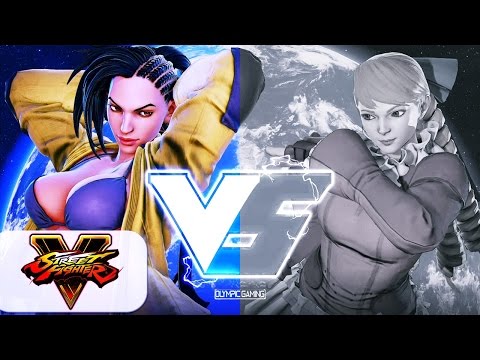 Wolfkrone (Laura) Vs DSC Fitt3dcap (Karin) Street Fighter 5/V Gameplay