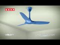 Usha Heleous 43W Imperial Blue Premium BLDC Ceiling Fan with ABS Blades & RF Remote, Sweep: 1220 mm