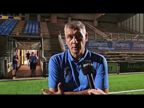 Interview met Greg Vanderidt na afloop van de bekermatch op Thes Sport (09/09/2023)