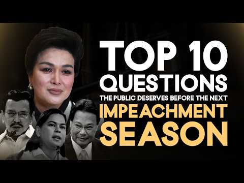 Top 10 Questions The Public Deserves Answered Before The Next Impeachment Season