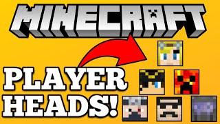 Minecraft 1.14 Get Player Heads | NEW Method |