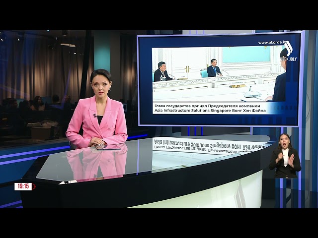 К. Токаев принял Председателя компании Asia Infrastructure Solutions Singapore