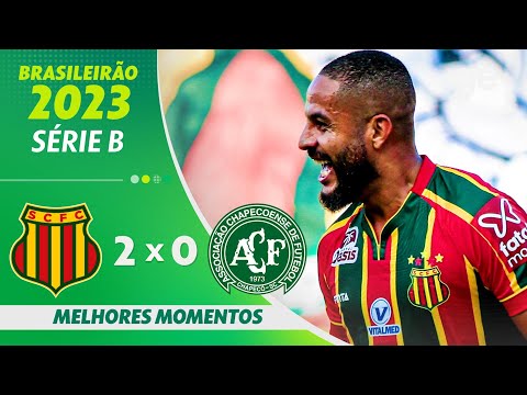 Gols e lances de Sampaio Corrêa x Chapecoense