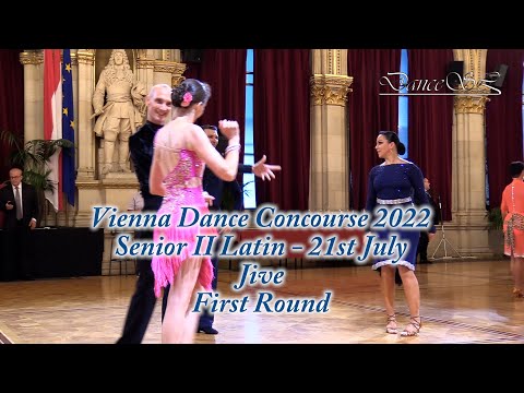 Vienna Dance Concourse 2022 - Senior II Latin Jive WDSF - First Round - 21 July 2022